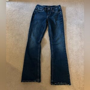 Silver Jeans Deep Blue Suki Boot Cut